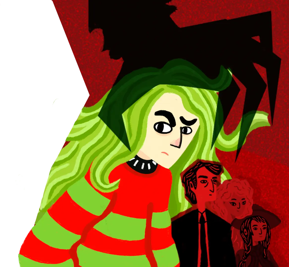 Frieda Character Illustration